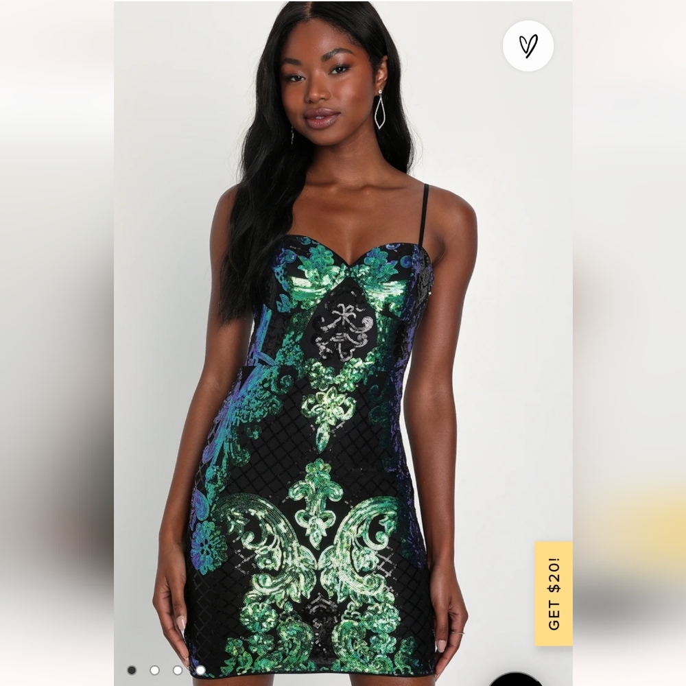 NWT Sequin Mini Dress